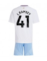 Aston Villa Jacob Ramsey #41 Bortedraktsett Barn 2024-25 Korte ermer (+ bukser)